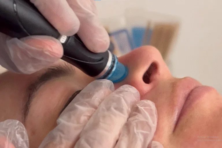 hydrafacial para hombres